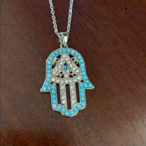 Hand of God Pendant with Chain